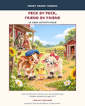 Peck by Peck, Friend by Friend activity pack cover