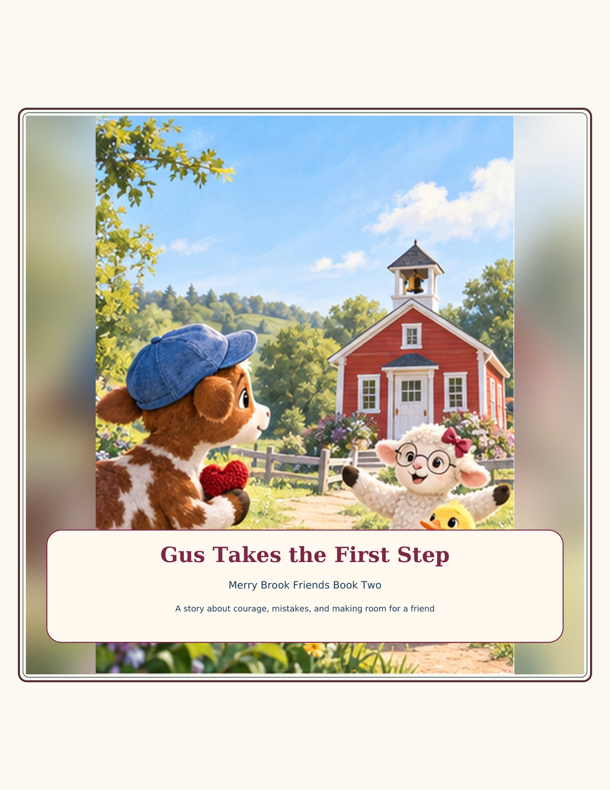 Gus Takes the First Step storybook cover